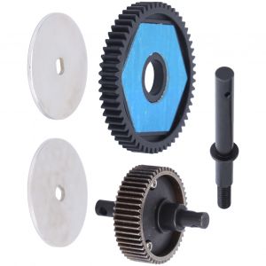 Engrenages de Transmission avec engrenage moteur adaptés pour voiture Axial SCX10/SCX10 II 90046 90047 RC - Neuf