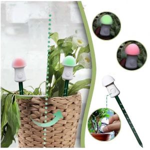 5 unit&eacute;s - Moniteur d'humidit&eacute; du sol - Hygrom&egrave;tre avec alarme - Mesureur d'humidit&eacute; pour plantes - Neuf