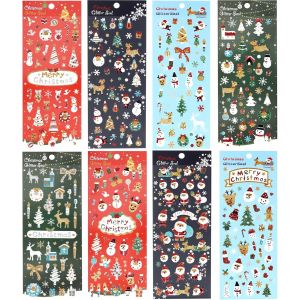 380+ Paillettes Autocollants Gomettes De Noël Pour Artisanat, Noël Autocollants Pour Enfants Bricolage Scrapbooking Noël Cartes Fabrication, Noël Stickers Pour Albums Photos Papeterie - Neuf