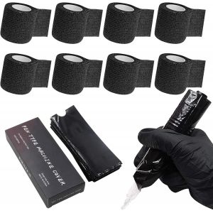 Tattoo Grip Tape - 6pcs Adh&eacute;sif Bandage 2 Inch X 5 Yards &Eacute;lastique Poign&eacute;e Pour Accessoires De Machine Ruban Sportif - Neuf