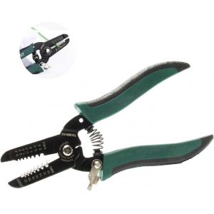 Pince &agrave; d&eacute;nuder, pince coupante, pince &agrave; sertir multifonction, outil de d&eacute;nudage et de coupe-c&acirc;bles, &eacute;lectricien de maintenance, conception de boucle - Neuf