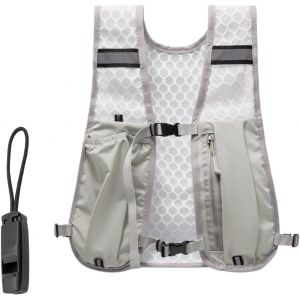 JGD-Sac &agrave; Dos d'Hydratation, R&eacute;glable Sac &agrave; Dos Gilet Trail avec Sifflet L&eacute;ger et Respirant R&eacute;fl&eacute;chissant Gilet Course a Pied Femme Homme pour Marathon - Neuf
