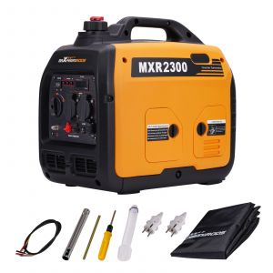 Groupe &eacute;lectrog&egrave;ne 2300W inverter &agrave; essence silencieux portable 4 temps avec prises USB et 230V pour les Camping cars maXpeedingrods - Neuf
