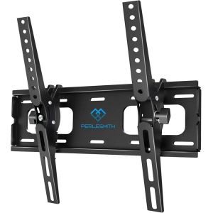 SUBZONAL-Support Mural TV avec Inclinaison sans Outil pour la Plupart des T&eacute;l&eacute;viseurs Plats & Incurv&eacute;s LCD, OLED de 26-65 Pouces, Support TV Inclinable avec Max VESA 400x400mm, Capacit&eacute; Max de 60 kg - Neuf