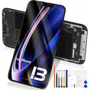 MEVRONISSHOP-TFT pour iPhone 13 &Eacute;cran LCD pour iPhone 13 LCD Display pour iPhone13 Num&eacute;riseur &Eacute;cran Tactile A2633 A2482 A2631 A2634 A2635 Assembl&eacute;e avec R&eacute;paration Kits (6.1 Pouces, Noir) - Neuf