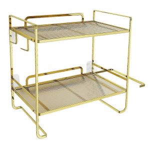 Support De Rangement Multifonctionnel Au-Dessus Des Toilettes De Type Or - Neuf
