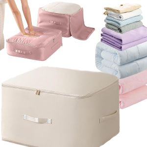 Grand sac de rangement ultra compact auto-compressant 2024 en nylon pour vêtements et couettes,52 x 42 x 60 cm.[E10] - Neuf