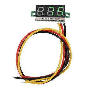 1pc num&eacute;rique 0.28LED affichage voltm&egrave;tre courant courant panneau 0 100V (vert) - Neuf