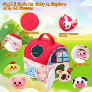 6-12 Months Baby Toy 6 Months,Sensory Montessori Toy 6-12 Months Baby Gift 6 9 12 18 Months Boy Girl - Neuf