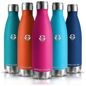 Gourde Isotherme, Bouteille Isotherme 750ml, Gourde Sport Sans Bpa, Gourde Inox, Gourde Metal Pour Bureau, Gym, Voyage - Neuf