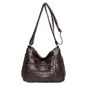 Sac Bandoulière Sacs À Main Pour Femmes Casual Sac À Bandoulière En Cuir Avec Bandoulière Ajustable Taille Unique Bw1 - Neuf