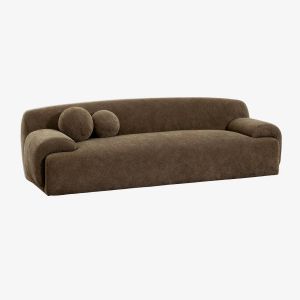 Canap&eacute; 3 places tapiss&eacute; Shirina - Neuf