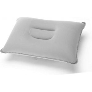 Trahoo-Oreiller De Voyage Gonflable,Coussin Cou Pour Voyage, Oreiller Gonflable Forme De U Portable,Portable Coussin De Cou Oreiller Gonflable Rapide Voyages Avions Bureaux Pour Camping,Voyage(Gris) - Neuf