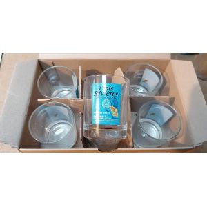 Lot De 6 Verres Ti Punch Rhum/Rhum Trois Rivieres / 20 Cl Neuf Tres Joli - Neuf
