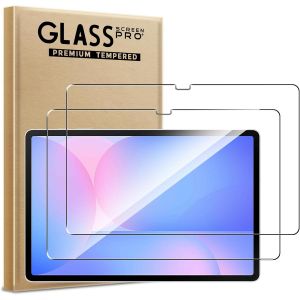 [Lot De 2 Verre Tremp&eacute; Pour Samsung Galaxy Tab S10 Fe Plus / S10 Fe+ 13.1"", 0,26mm Film De Protection D'&eacute;cran Avec Haute Transparence &Agrave; 99%, Anti-Trace Protecteur Avec Duret&eacute; 9h Glass[Z262] - Neuf