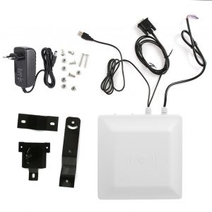 Lecteur d'etiquettes electroniques passives UHF RFID pour parking, controle d'acces a distance, 110-240 V, 5 m, sans reseau, UE - Neuf
