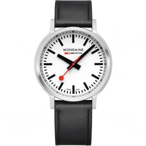 Mens Watch Mondaine Mst.4101b.Lbv.2se, Quartz, 41mm, 3atm - Neuf