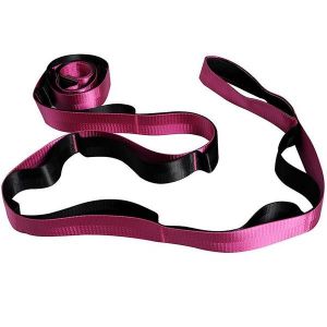 Sangle De Yoga Antid&eacute;rapante Pour S'&eacute;tirer Et Soulager Les Douleurs Lombaires | Durable, Polyvalente, Am&eacute;liore La Flexibilit&eacute; Et La Posture - Neuf