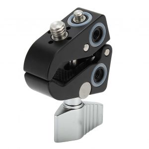 Support de serrage pour cam&eacute;ra Super Camera avec filetage 1/4"" et 3/8"" Support de serrage en C pour mini adaptateur &agrave; rotule pour appareil photo reflex num&eacute;rique - Neuf