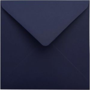 25 enveloppes carrées bleu marine 110 x 110 mm 120g Malmero Bleu enveloppes décoratives enveloppes colorées pour cartes de voeux invitations mariage anniversaires enveloppes de couleur - Neuf
