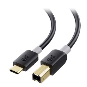 APT-Câble d'imprimante USB C (Cable USB C à USB B, CÃble USB Type C vers B pour imprimante) en Noir 1 m - Neuf