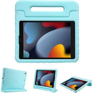 LORANKA-Coque Enfant pour iPad 9/iPad 8/iPad 7(iPad 10.2""), iPad Air 3 et iPad Pro 2(iPad 10.5""), &Eacute;tui Housse de Protection Antichoc, Tr&egrave;s R&eacute;sistante en Silicone-Aqua - Neuf