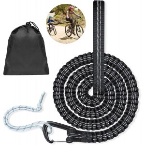 Kal-Sangle Remorquage Vélo Enfant 3m, Sangle De Traction Velo, Corde Remorquage Velo Enfant 3m Pour Escalade Familiale, Capacité De Charge 225kg - Neuf