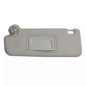 1 Paire De Pare-Soleil Avec Miroir Gauche Et Droit Gris - Neuf