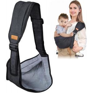 Porte-B&eacute;b&eacute; Portable - &Eacute;charpe De Portage Respirante, Lat&eacute;rale, R&eacute;glable Et Enveloppante Pour Nouveau-N&eacute;s Et Tout-Petits (A) - Neuf