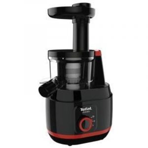 Tefal Juiceo Zc150838 Extracteur De Jus Noir Et Rouge - Neuf