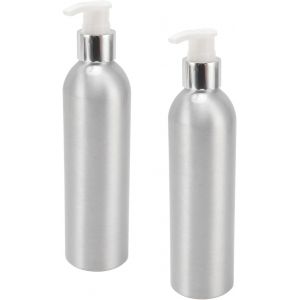 KAL-Distributeur De Savon En Aluminium, Bouteille De Lotion Pour Les Mains, Distributeur De Vaisselle Douche Pour Les Mains Pompe En Métal Pour Les Mains Pour Lotion Et Shampoing - Neuf