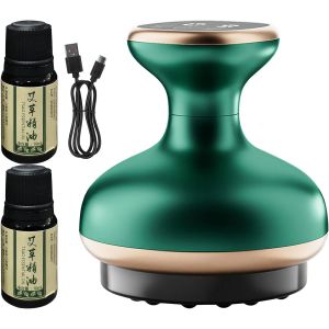 Sjzg-Outil De Massage Anti-Cellulite - Massageur &Agrave; Ventouse | Chauffage Intelligent 9 Niveaux R&eacute;glable Pour Cou Abdomen Fesses Cuisses Ventre Hommes Seniors Sportifs - Neuf