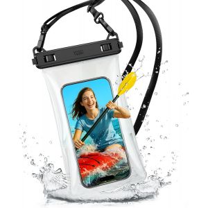 Flottante Pochette &Eacute;tanche Smartphone [Flottabilit&eacute; Am&eacute;lior&eacute;e], 7,5"" Ipx8 Pochette T&eacute;l&eacute;phone &Eacute;tanche, Coque Waterproof Pour Iphone 17 Air 16 15 14 Pro Max Samsung Galaxy S25 S24 S23 Ultra - Neuf