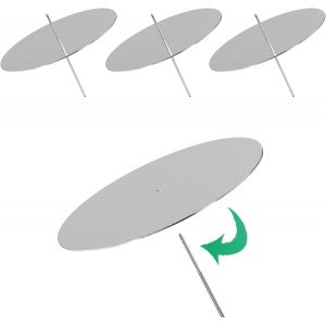 KALANKA-Bougeoirs Lot de 4, bougeoir Noël de l'avent,Porte Bougie Decoration Noël, Bougeoir pour Bougies de l'Avent, Support Bougie en Métal pour décorer des couronnes - Neuf