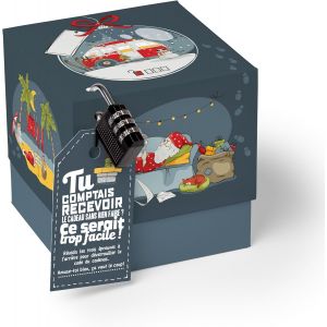 Bo&icirc;te Cadeau Pour No&euml;l, Emballage De Jeu D'&eacute;nigmes Pour Argent-Cadeau, Casse-T&ecirc;te De - Neuf
