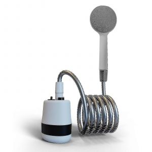 Douche Portable Camping Douche Ext&eacute;rieure Douche &Eacute;lectrique Portable Aliment&eacute;e Par Batterie Pomme De Douche De Camping Rechargeable Compacte - Neuf