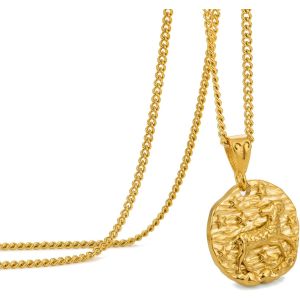 Trahoo-Collier Zodiaque Pour Homme, Collier En Acier Inoxydable Avec Pendentif En Forme De Constellations Pour Homme, Horoscope Astrologie En Relief, Cadeau Pour Femme Et Homme - Neuf