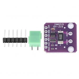 Module de capteur de courant numerique haute precision avec embase a broches GY INA219 - Neuf