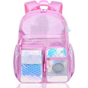 Sac à dos d'école pour filles,40,6 cm,joli sac à livres pour filles,enfants,étudiants,école primaire[T295] - Neuf