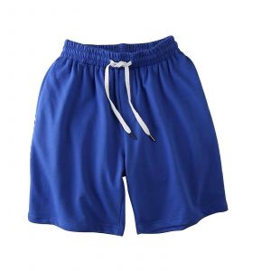 Short Cargo Bleu Pour Homme, Idéal Printemps-Été, Streetwear, Loisirs Et Sport. Poches Multiples, Cordon De Serrage, Taille Élastiquée. Taille Xl. Réf. : 5105 - Neuf