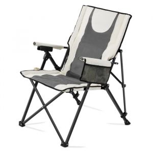 Chaise Pliante De Camping Et P&ecirc;che-Duoku-R&eacute;glable Sur 3 Positions-Dossier Haut-Capacit&eacute; 118 Kg - Neuf