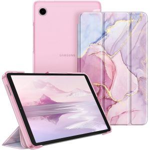 LORANKA-Coque pour Samsung Galaxy Tab A11 8.7 Pouces 2025 et Galaxy Tab A9 8.7&iquest; 2023, Etui Fin et Transparent Givr&eacute; Housse Dure et L&eacute;g&egrave;re, Marbre Glorieux - Neuf