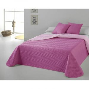 Hosteline Vegas Couvre-Lit Mauve 230x260 Cm Confortable - Neuf