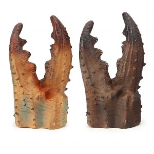 Lot de 2 marionnettes a main a tete d'animal, jouet educatif pour enfants, hautement simule, n¡ã 4 - Neuf