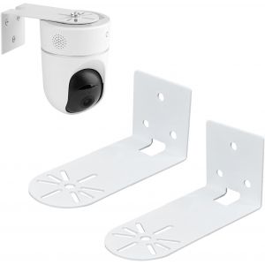 Supports Muraux Compatibles avec Eufy Security Indoor Cam E220 & Blink Mini Pan Tilt Indoor Camera, Support Plafond Accessoires pour Cam&eacute;ra Surveillance, M&eacute;tal Super Dur (Sans Cam&eacute;ra) - Neuf