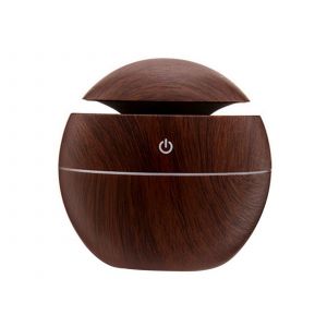 Humidificateur d'air USB avec diffuseur d'aromath&eacute;rapie et veilleuse LED - Neuf