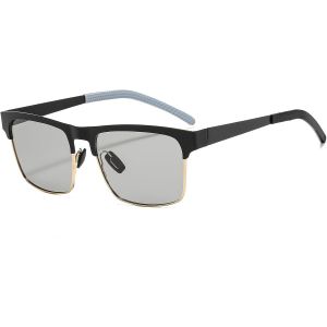 Lunettes De Soleil Polarisées Pour Homme, Lunettes De Soleil Rectangulaires, Protection Uv400, Lunettes De Soleil Rectangulaires, Lunettes De Soleil Pour Sports De Plein Air, Lunettes De - Neuf
