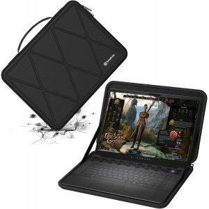Housse Protectrice En Eva Compatible Avec L'Ordinateur Portable De Jeu Dell Alienware M16 R1 16 Pouces (Ne Convient Pas À L'Ordinateur Portable De Jeu Alienware M16 R2 !) (X8321)[ZHB1736] - Neuf