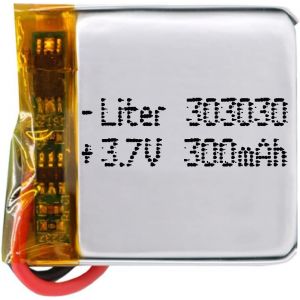 Batterie 303030 LiPo 3.7V 300mAh 1.11Wh 1S 5C Liter Energy Battery pour l'&eacute;lectronique Rechargeable T&eacute;l&eacute;phone Portable Smartwatch GPS-Ne Convient Pas &agrave; la Radiocommande 32x30x3mm (300mAh|303030) - Neuf