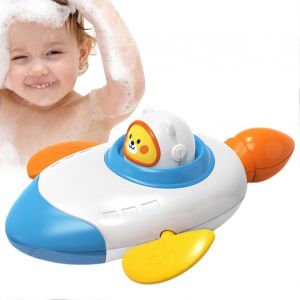Jouets De Bain : Jolie Fus&eacute;e Spatiale, Jouets De Piscine Sympas, Jouets De Natation, Bateau De Bain, Cadeaux De F&ecirc;te Pour Enfants - Neuf